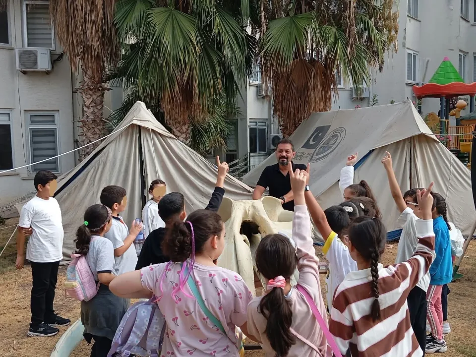 Özel Mersin İsabet İlkokulu 4/B öğrencileri müzemizi gezdi