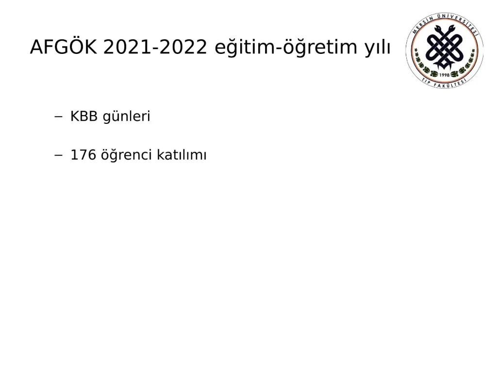 Slayt 24: AFGÖK 2021-2022 eğitim-öğretim yılı