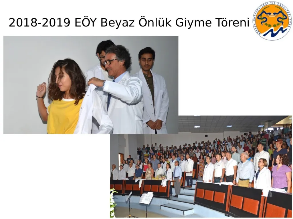 Slayt 81: 2018-2019 Beyaz Önlük Giyme Töreni