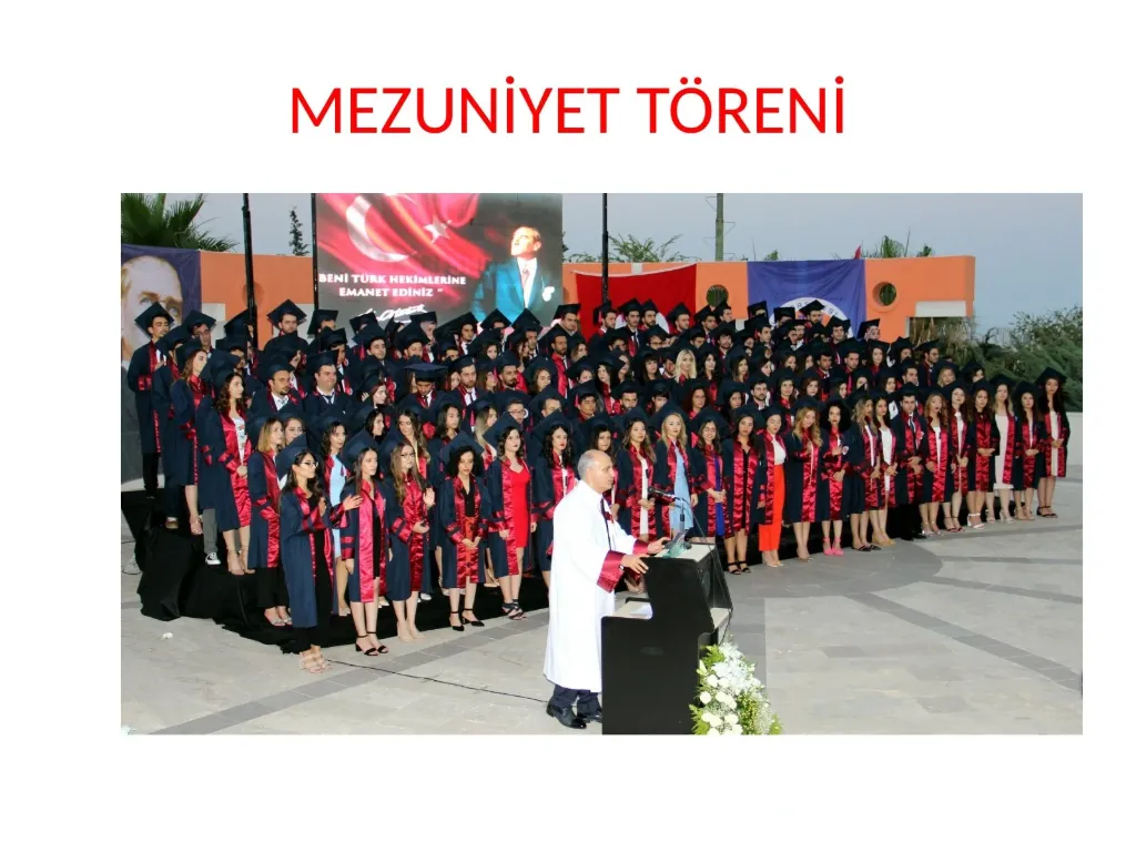Slayt 48: Mezuniyet töreni