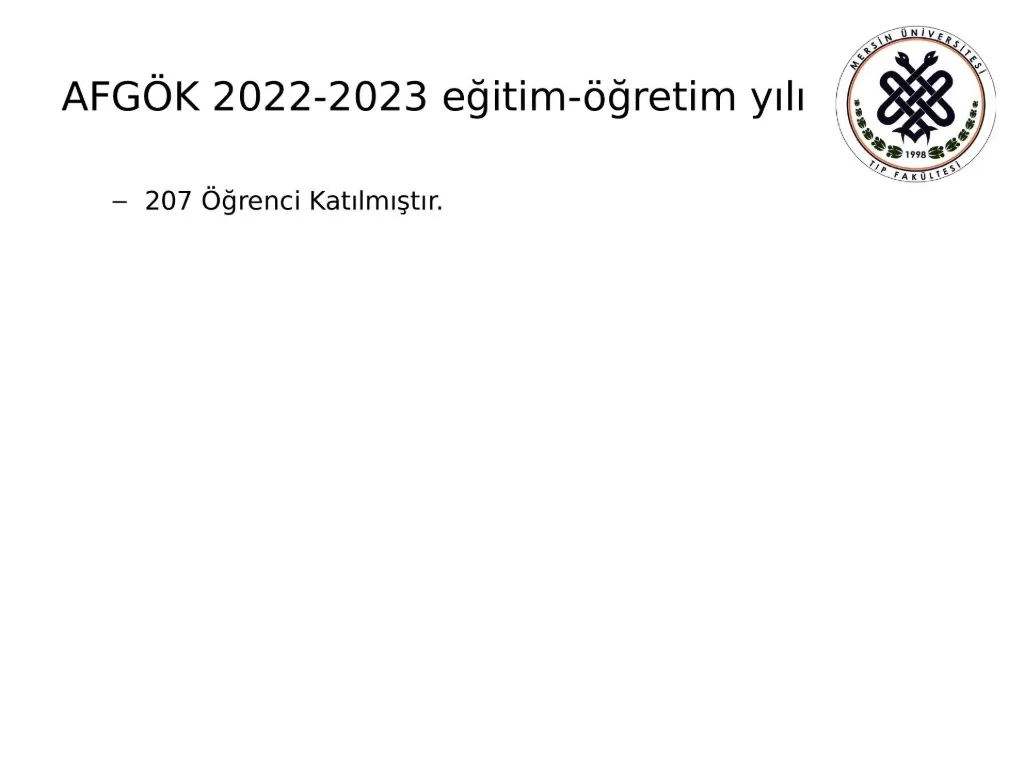 Slayt 25: AFGÖK 2022-2023 eğitim-öğretim yılı