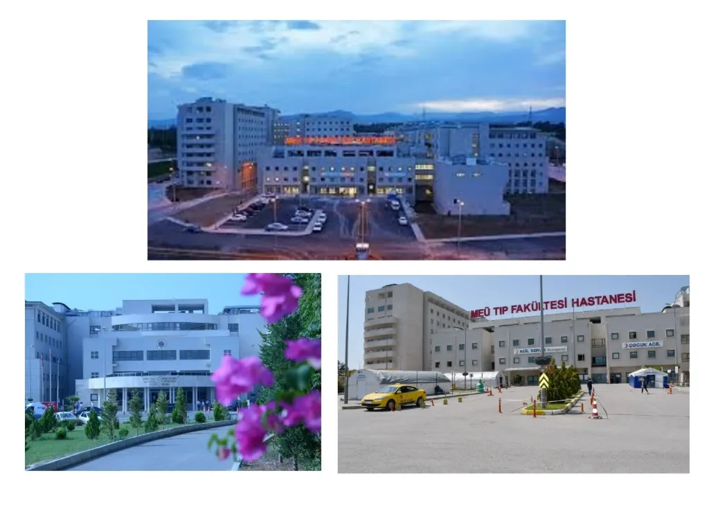 Slayt 7: Hastane binalarından görünümler
