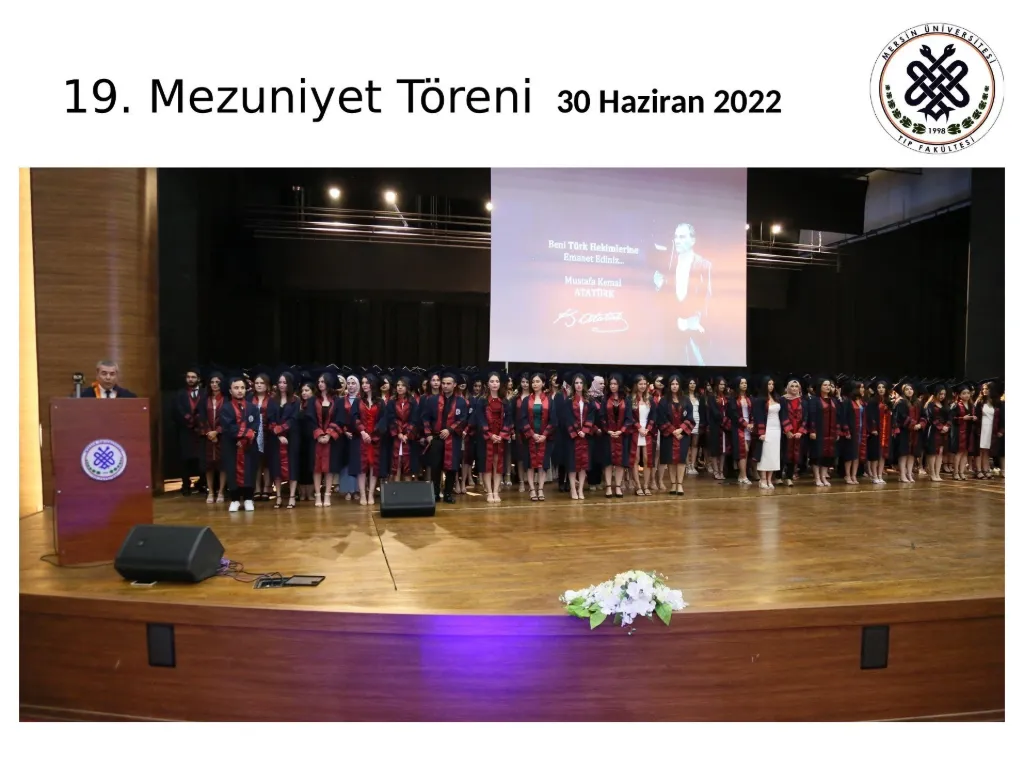 Slayt 29: 19. Mezuniyet Töreni (30 Haziran 2022)
