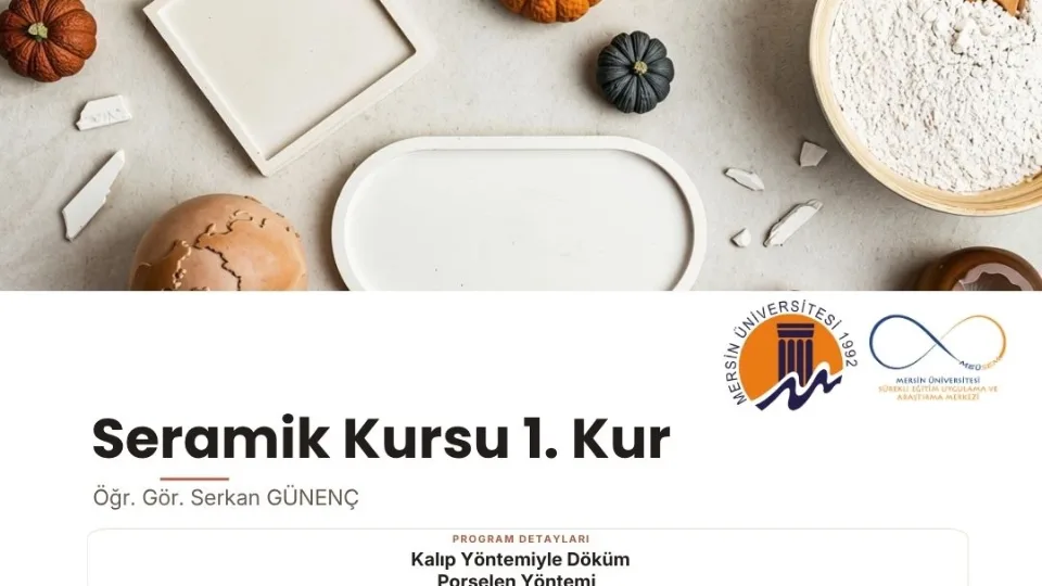 Ceramics Course, Level 1