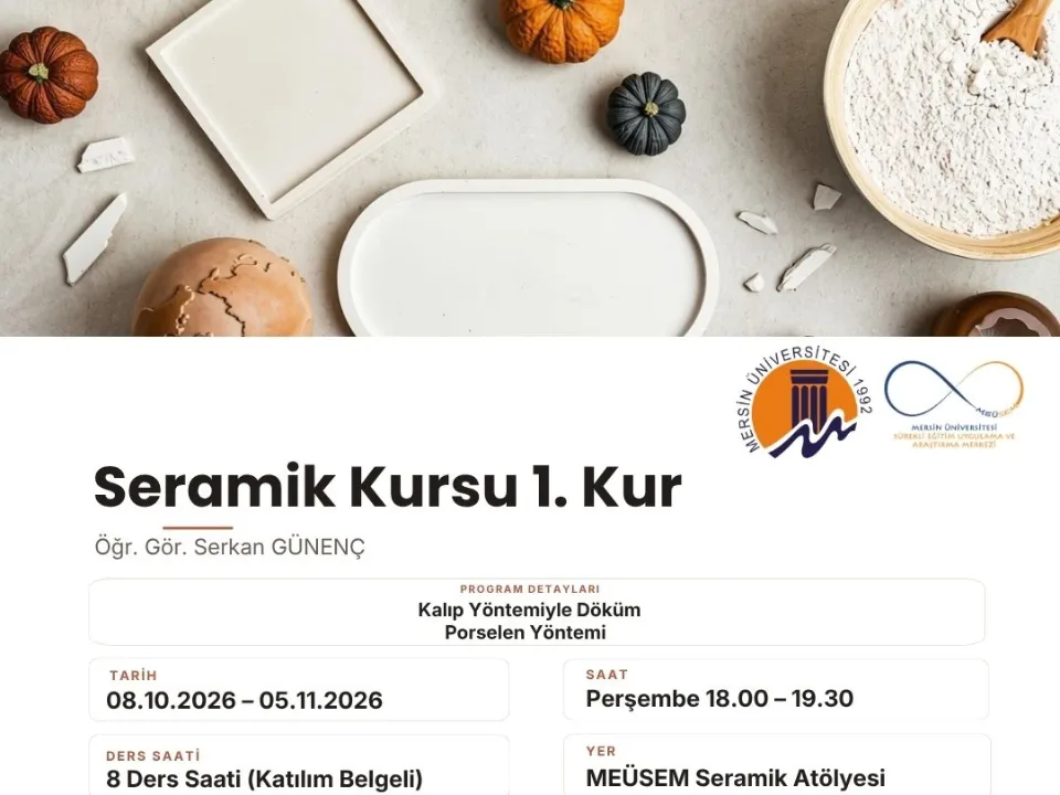 Ceramics Course, Level 1