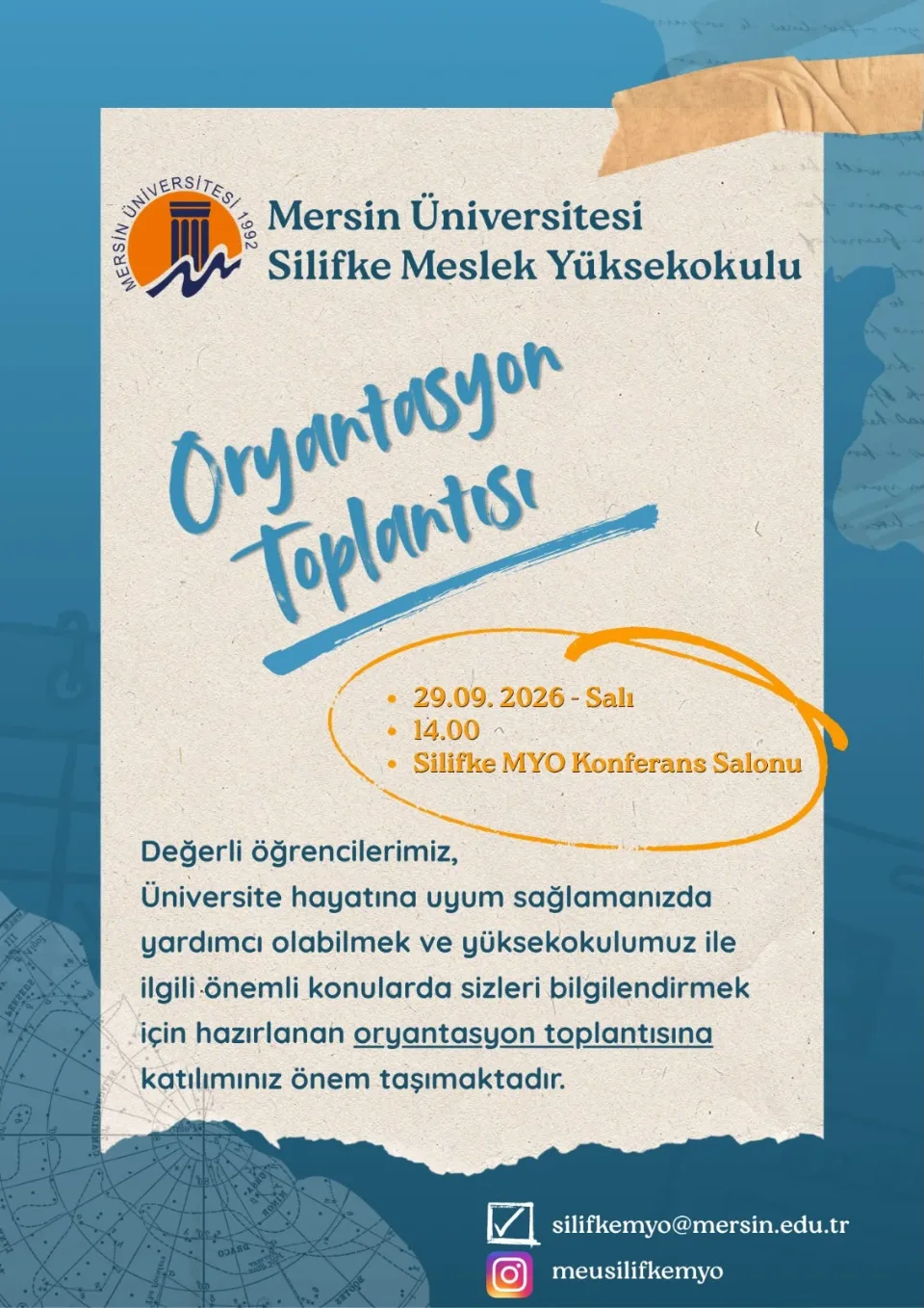 ORYANTASYON AFİŞİ