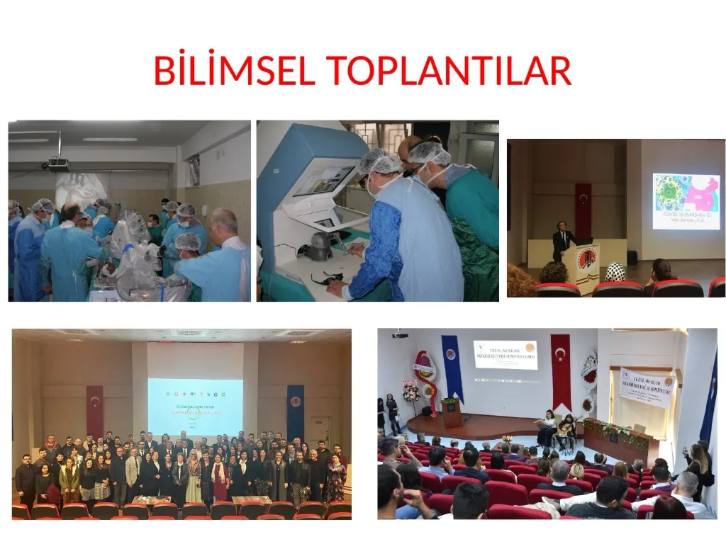 Slayt 44: Bilimsel toplantılar