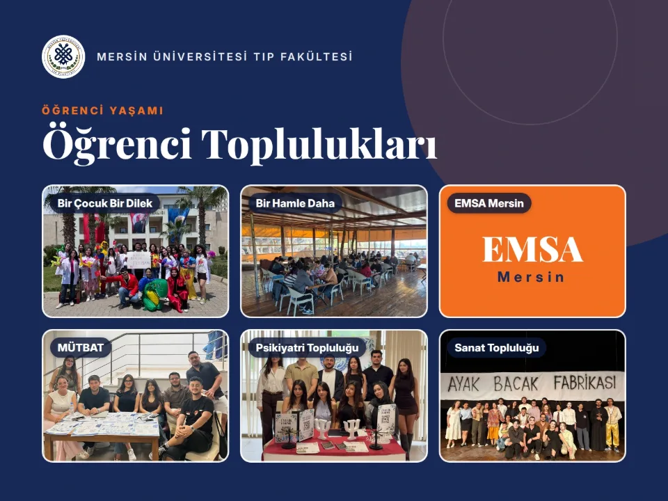 Öğrenci topluluklarımız