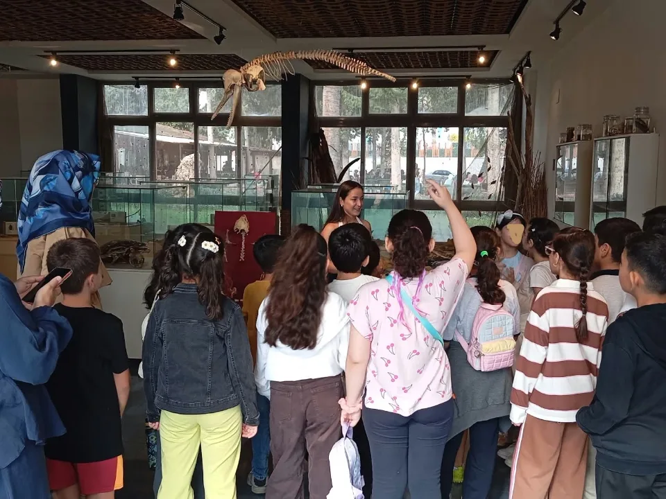 Özel Mersin İsabet İlkokulu 4/B öğrencileri müzemizi gezdi