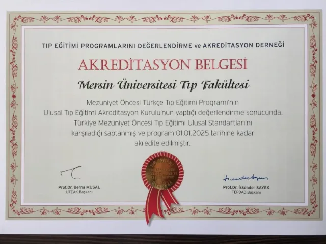 Mezuniyet Öncesi Tıp Eğitimi Akreditasyonu