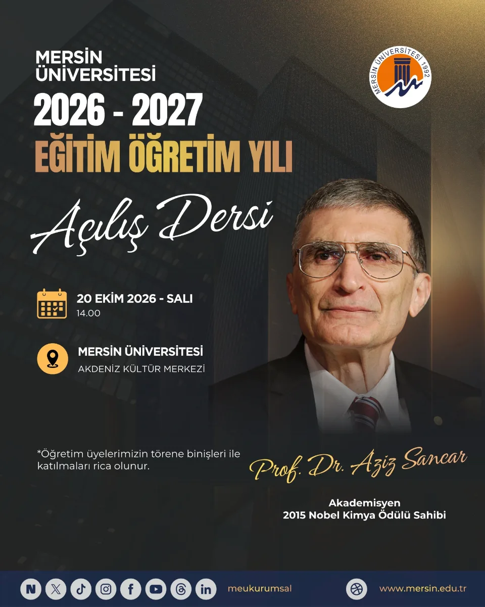 Prof. Dr. Aziz Sancar 