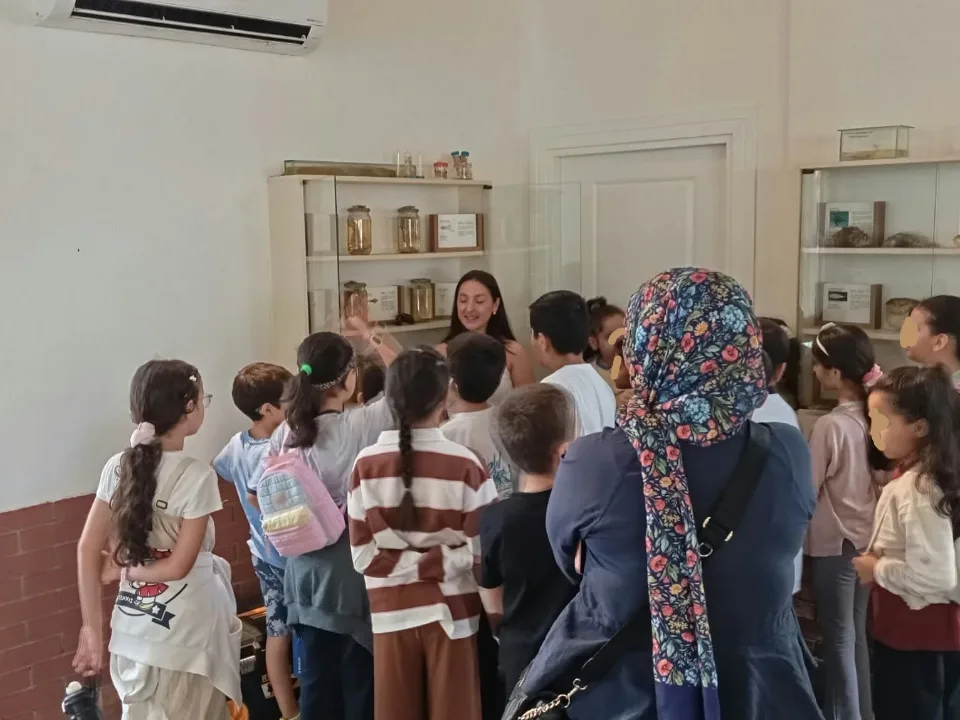 Özel Mersin İsabet İlkokulu 4/B öğrencileri müzemizi gezdi