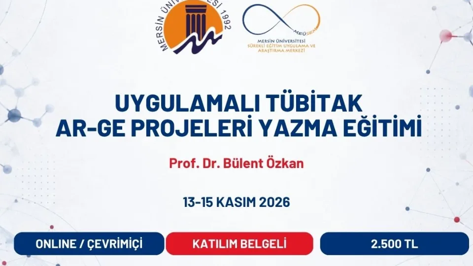 Uygulamalı TÜBİTAK AR-GE Projeleri Yazma Eğitimi