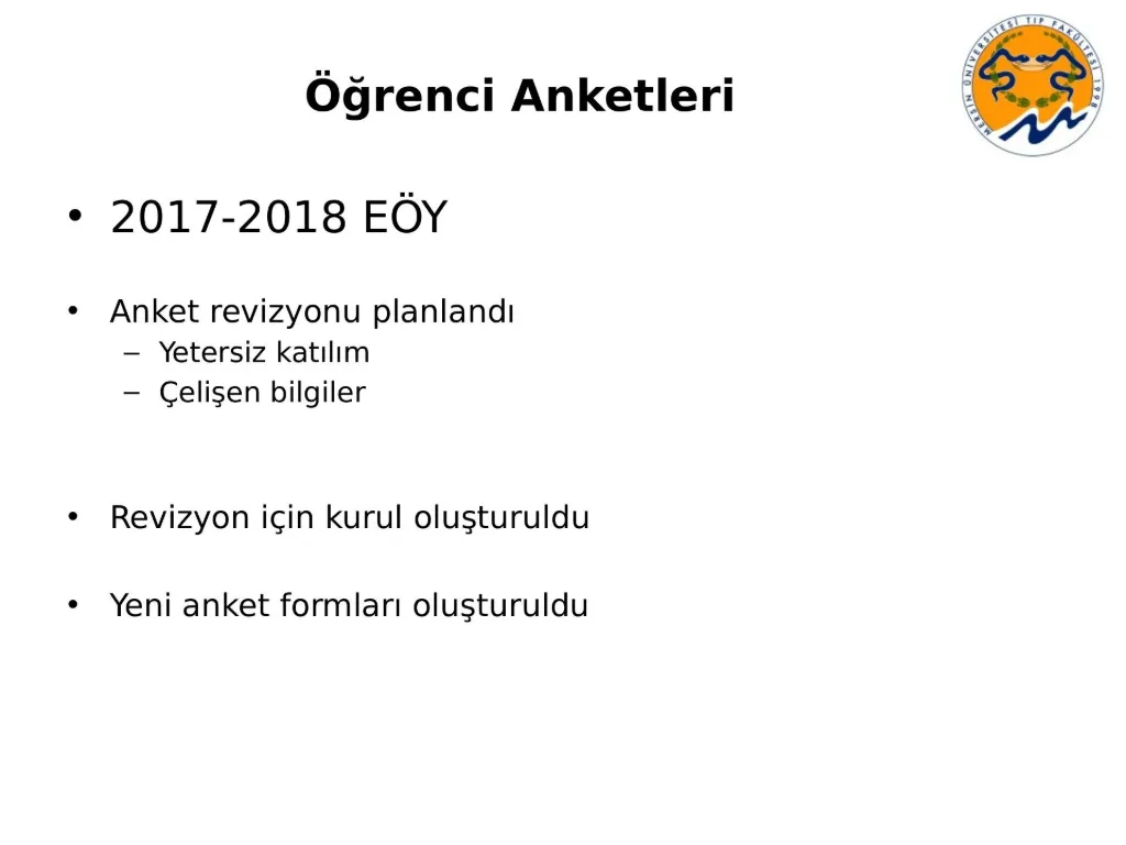 Slayt 23: Öğrenci anketleri