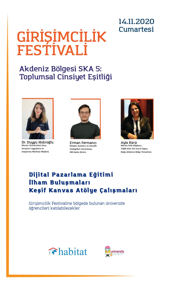 Girişimcilik Festivalinde Bu Yılki Tema Toplumsal Cinsiyet Eşitliği