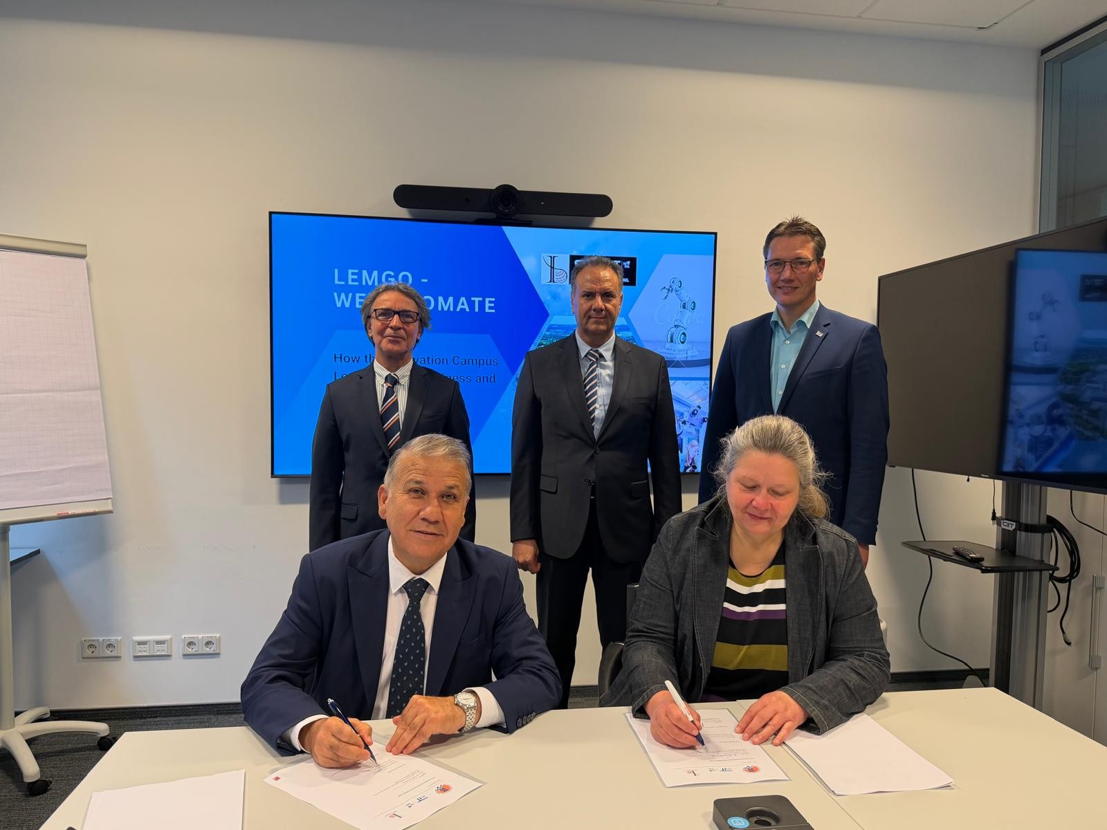 &Uuml;niversitemizin Uluslararasılaşma Vizyonu Almanya'daki G&uuml;&ccedil;l&uuml; İş Birlikleriyle B&uuml;y&uuml;yor